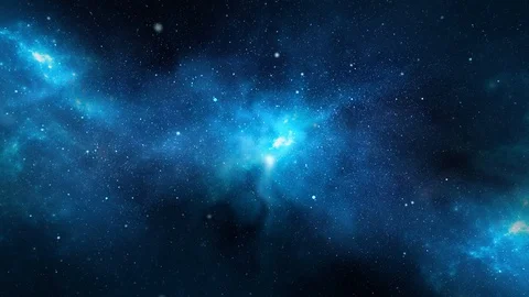 Planets and galaxy science Deep Space star 4K Loop Animation background. Stock Footage 127642662
