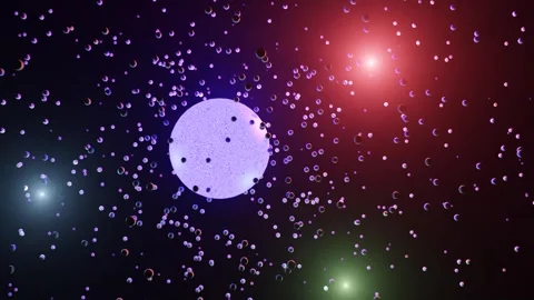 Planets being born Stock Footage 244020038