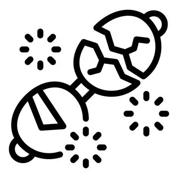 Planets colliding and exploding in outer space Stock Illustration