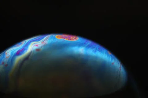 Planets colors effects space sphere abstract stellar soap funds Stock Photos
