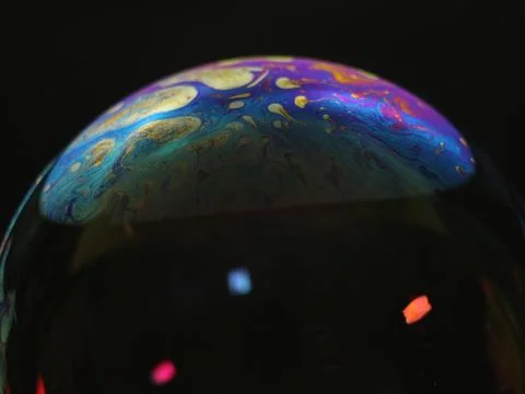 Planets colors effects space sphere abstract stellar soap funds Stock Photos