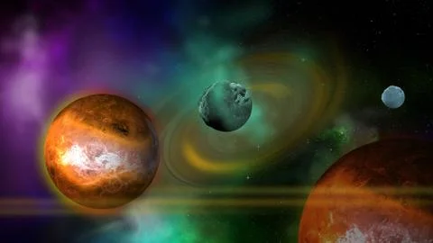 Planets Stock Illustration