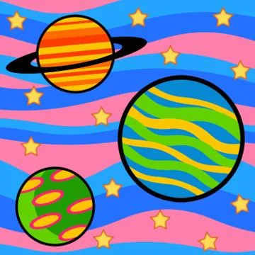Planets Stock Illustration