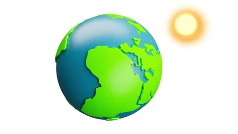 The planet's place in the solar system represent global concepts, environment Stock Footage 322159566