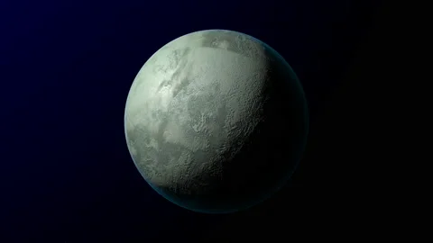 Planets in the solar system has rough skin Stock-Footage 172036868