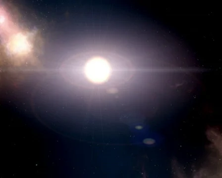 Planets in solar system PAL Stock Footage 492537