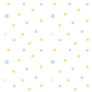 Planets of the solar system Seamless pattern. Outer Space planet Mercury Venus Stock Illustration