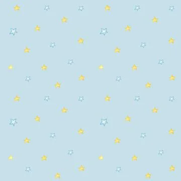 Planets of the solar system Seamless pattern. Outer Space planet Mercury Venus Stock Illustration