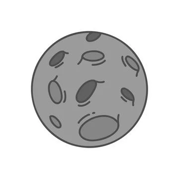 Planets of the solar system, sun in doodle style Stock Illustration