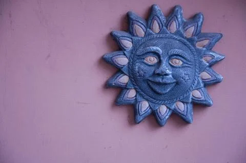 The planets world featuring planet sun terracotta. Foto stock