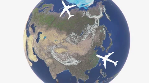 PlanetWithAlpha Stock Footage 3429572