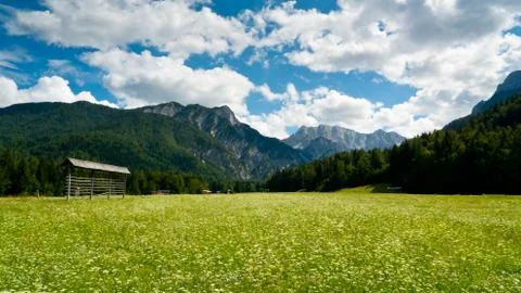 Planica valley Foto stock
