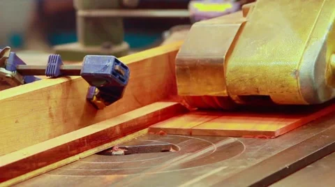 Planing machine wood. Stock Footage 61097879