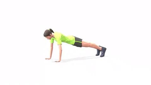 Plank ins yellow Stock Footage 146958639