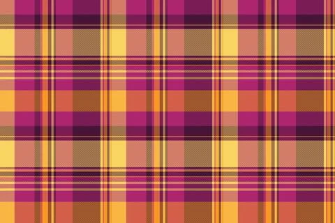 Plank pattern check fabric, stripe tartan plaid vector. Checker background .. Stock Illustration