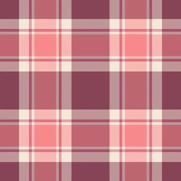Plank seamless textile texture, good check background fabric. Place plaid v.. Stock Illustration