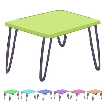 Plank wood table vector cartoon graphic Ilustración de archivo