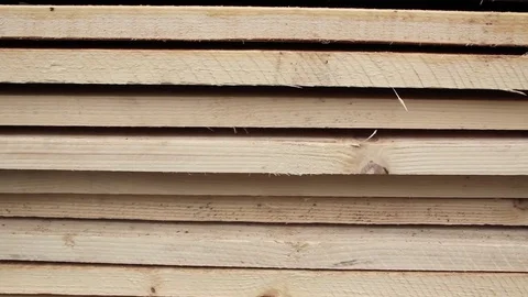 Planks piled up Stock-Footage 75271725