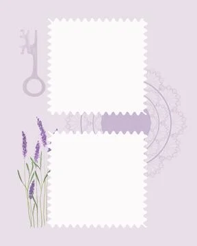 Planner minimalistic note-taking planner, collage, for notes, ideas, plans, to 库存插图