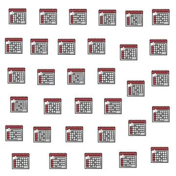 Planner pattern background イラスト素材