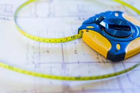 Planning and measuring Stock Photos