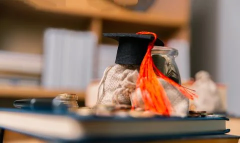 Planning for education abroad involves saving money and making wise investm.. Stock Photos