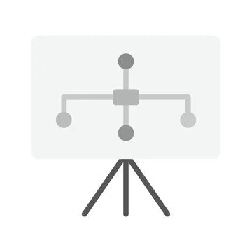 Planning icon vector image. Stock Illustration