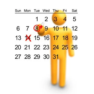 Planning Illustrazione stock