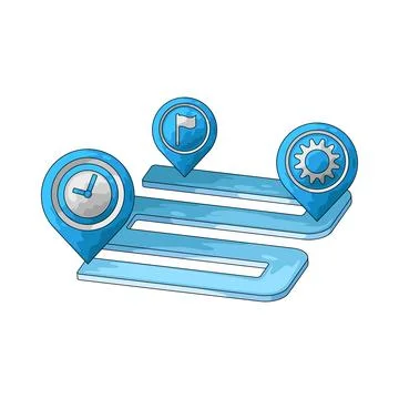 Planning illustration Stock Illustration