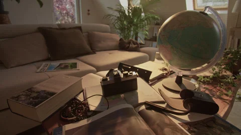 Planning the journey. Stock Footage 276443203