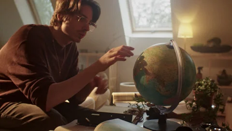 Planning the journey. Stock Footage 276489167