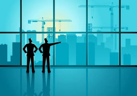 Planning new project Stock Illustration