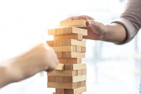 Planning to reduce investment risks, plan and strategy in business, Establish Stock Photos