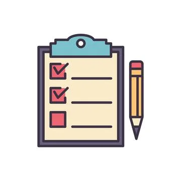 Planning related vector icon Stock Illustration