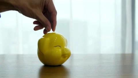 Planning step up, saving money for future plan, retirement fund. Business Stock Footage 265935201