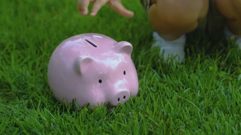 Planning step up, saving money for future plan, retirement fund. Business Stock Footage 265936196
