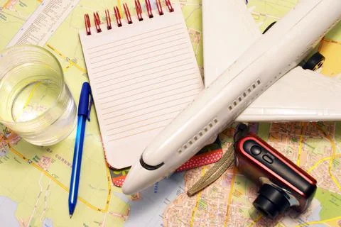 Planning A Trip Stock Photos