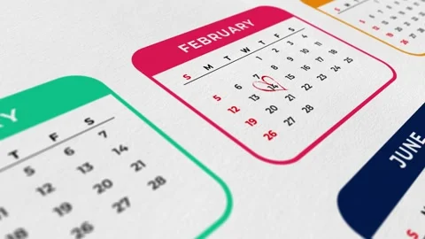 Planning for valentine date Stock Footage 232710379