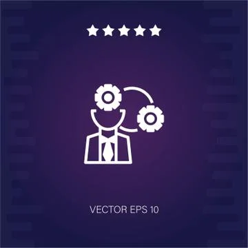 Planning vector icon Stock Illustration