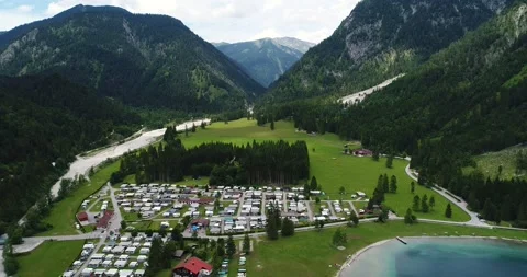 The Plansee in Tyrol, Austria Stock Footage 130996404