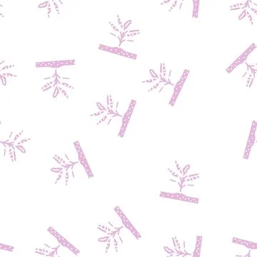 Plant banana glyph seamless pattern Stock Illustration