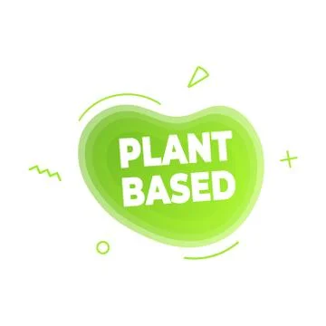Plant based vegan diet icon sign Stock Illustration