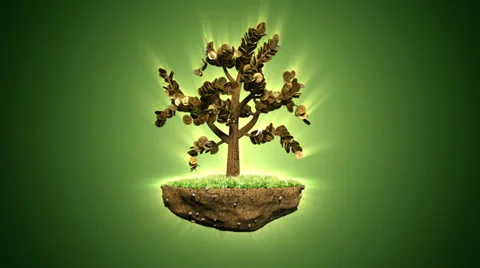 Plant a Dollar Stock Footage 33691322