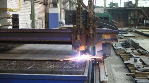 Plant. Engineering production. Stock Footage 82586739