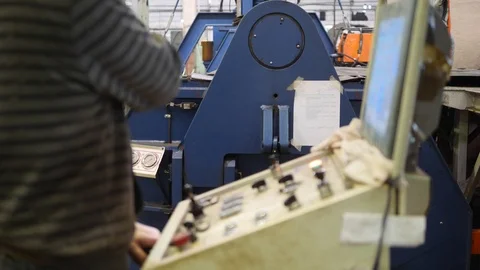 Plant. Engineering production. Stock Footage 82811005