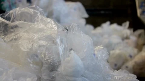 Plant environmental dump dirty pollution recycling garbage industrial recycle Vidéo 334661943