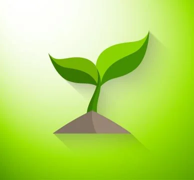 Plant icon Stock Illustration