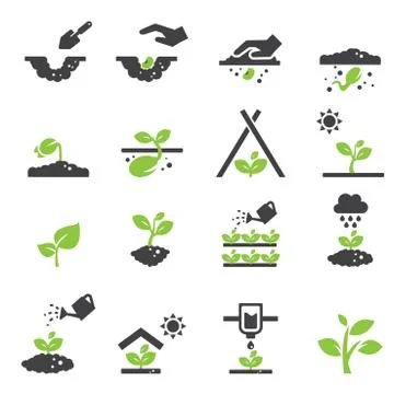 Plant icon Stock Illustration