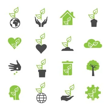 Plant icon Stock Illustration