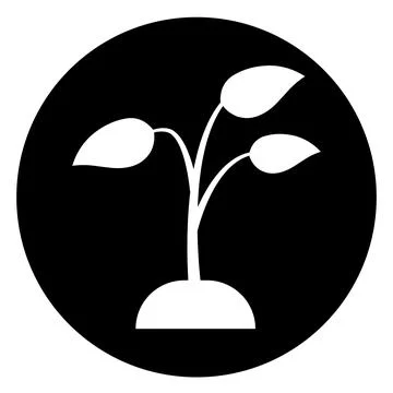 Plant icon Stock Illustration